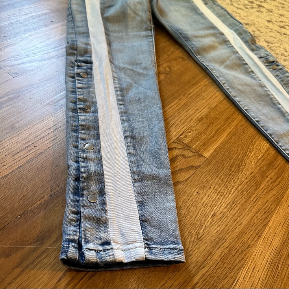 Hayden Los Angeles Button Side Patchwork Jeans S … - image 8